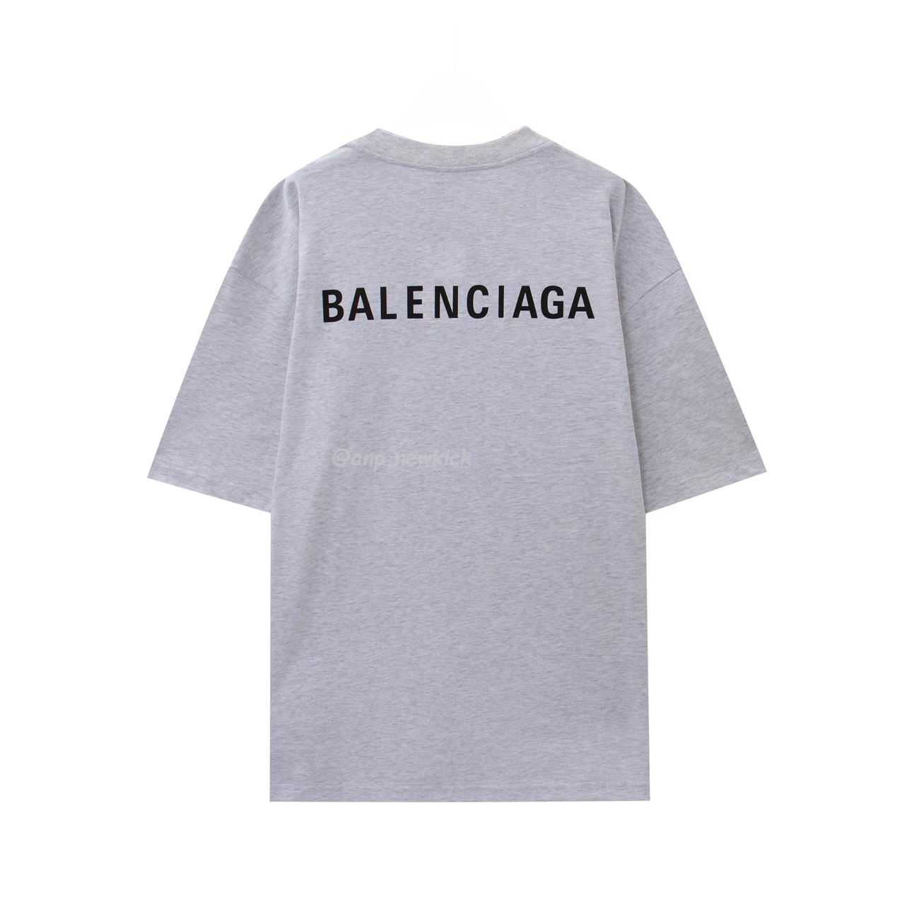 Balenciaga Logo T Shirt Grey (7) - www.newkick.vip